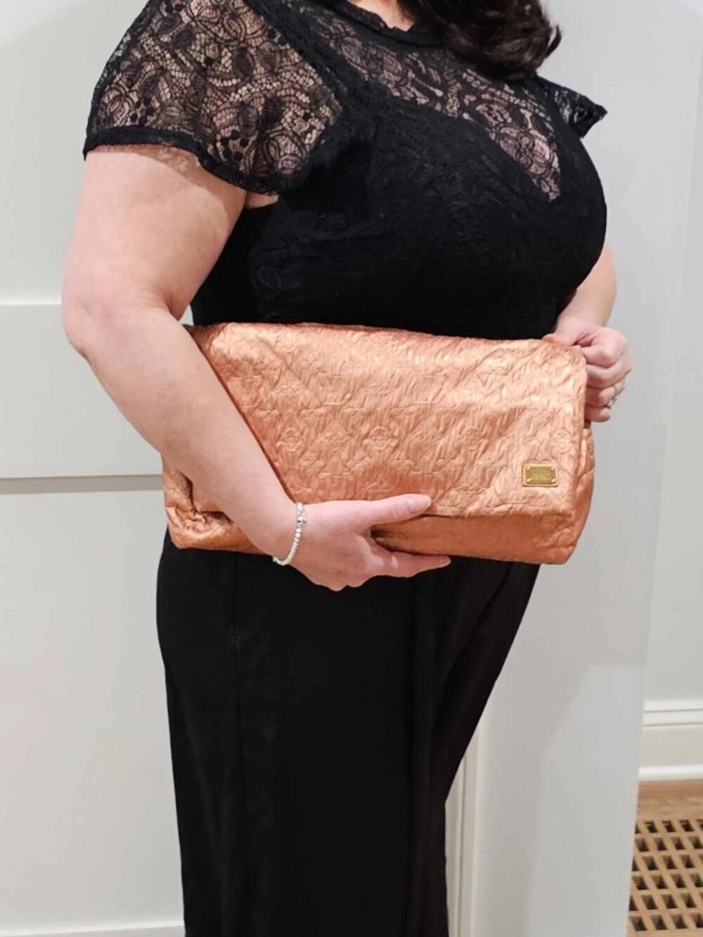 Louis Vuitton Monogram Limelight GM Clutch Copper 2007 Evening Bag